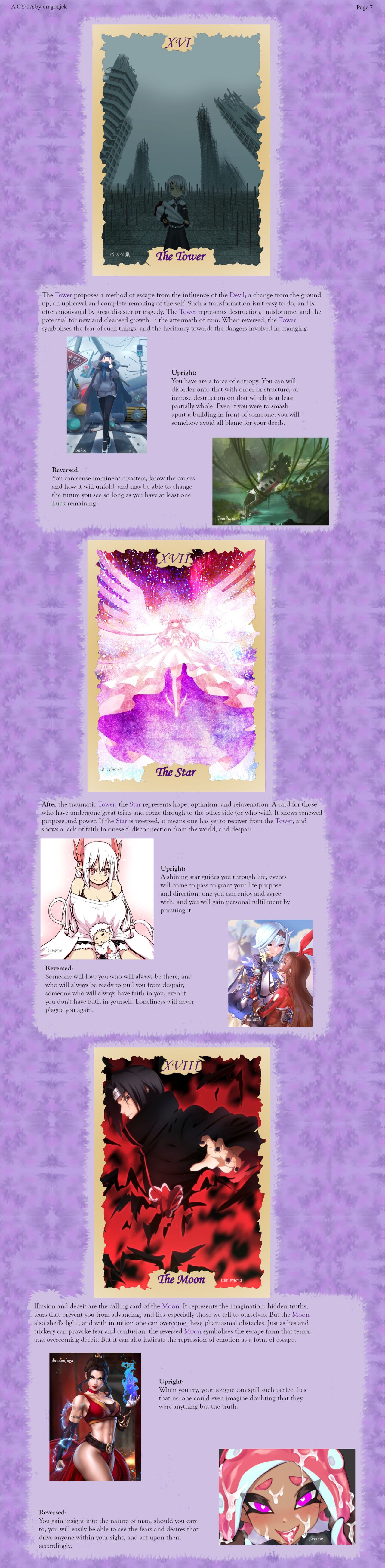 Mystical Tarot CYOA V2 page 7 full
