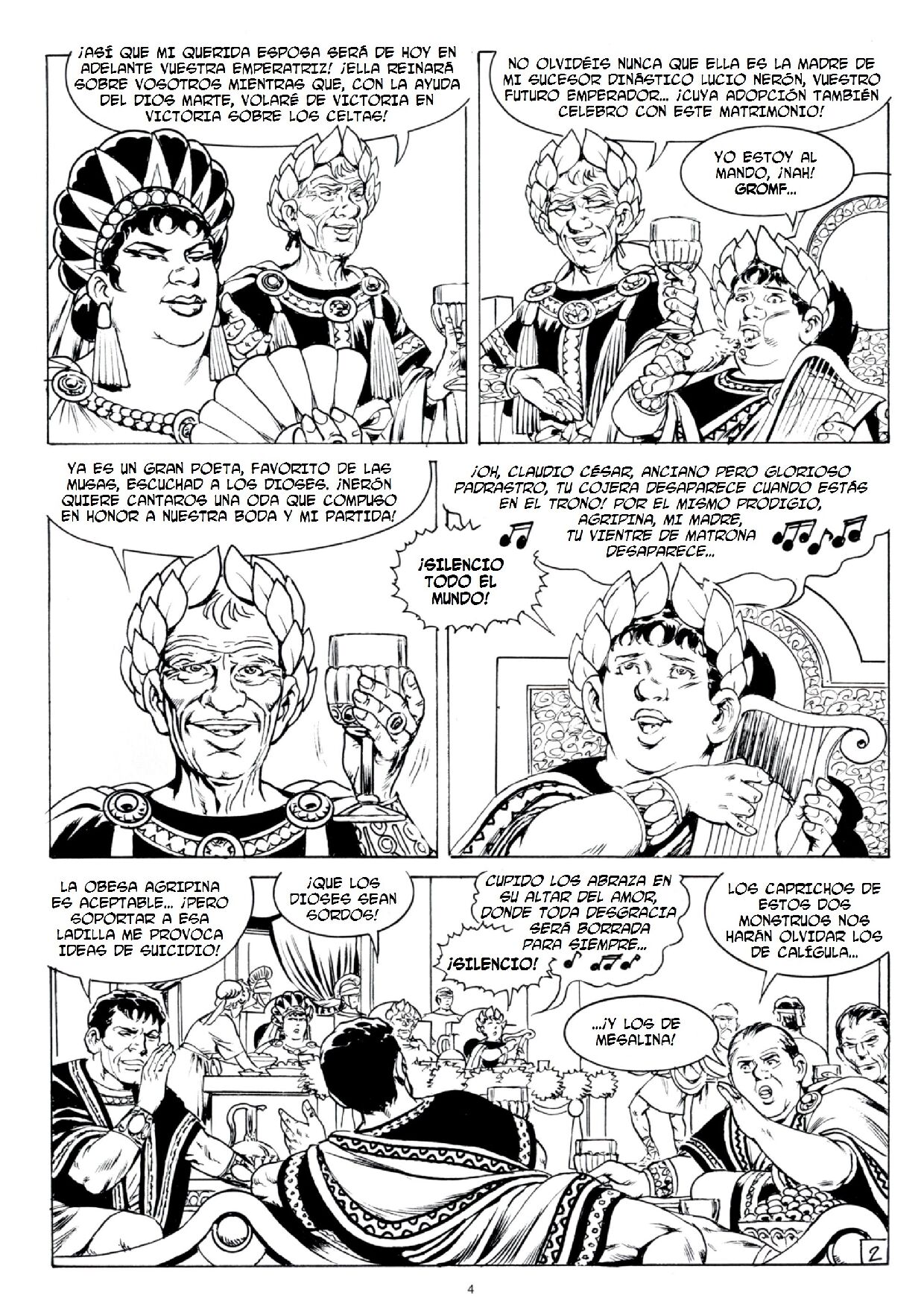 Mesalina - Acto V: Los Palacios del Tormento page 4 full