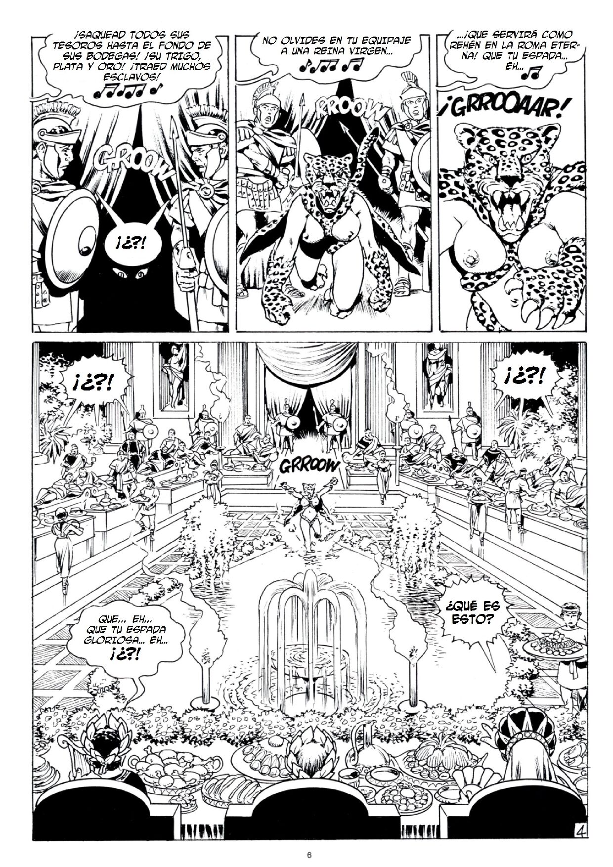 Mesalina - Acto V: Los Palacios del Tormento page 6 full