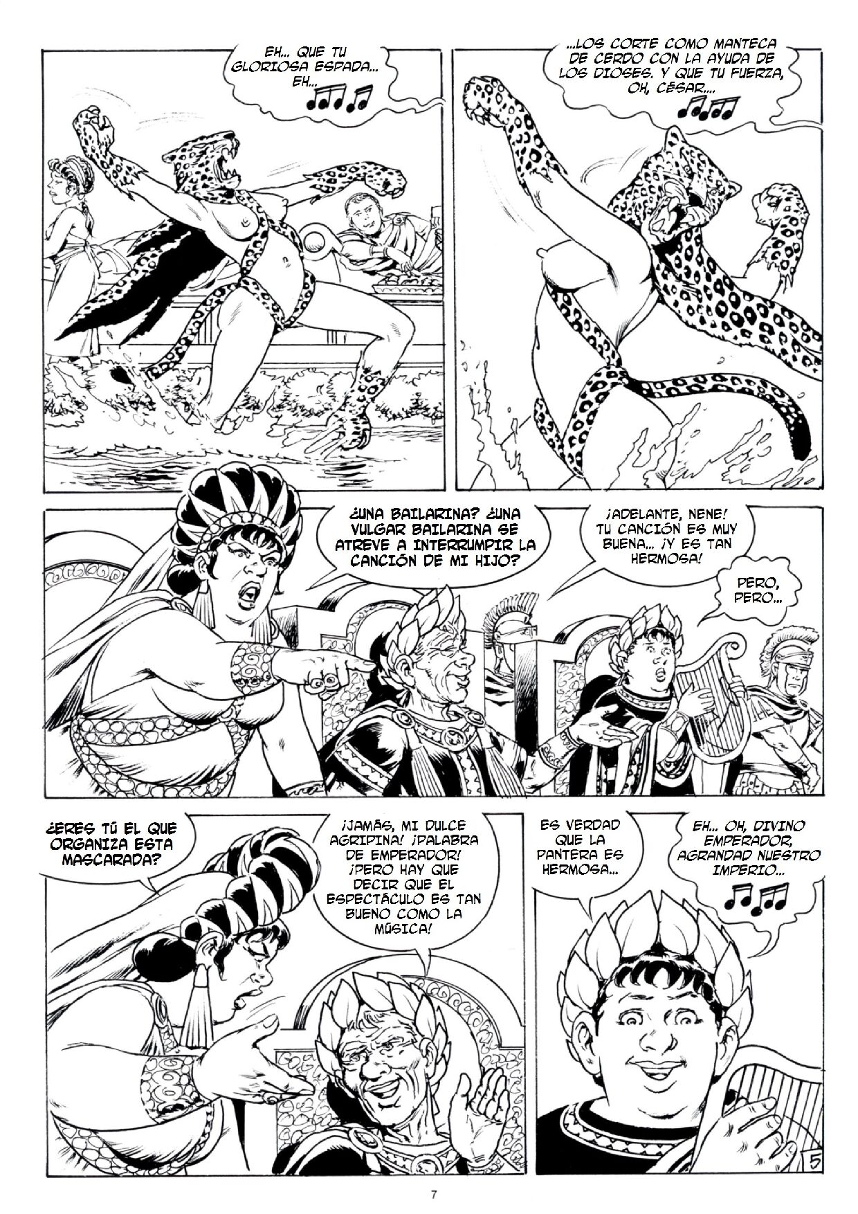 Mesalina - Acto V: Los Palacios del Tormento page 7 full