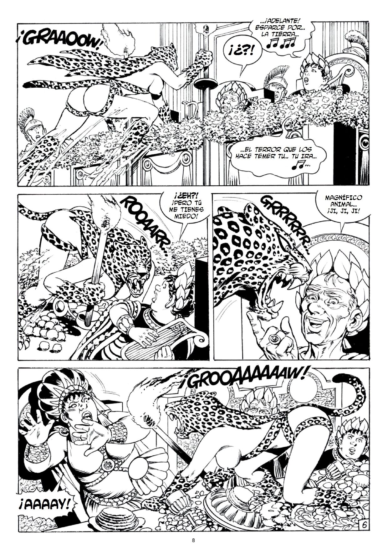 Mesalina - Acto V: Los Palacios del Tormento page 8 full