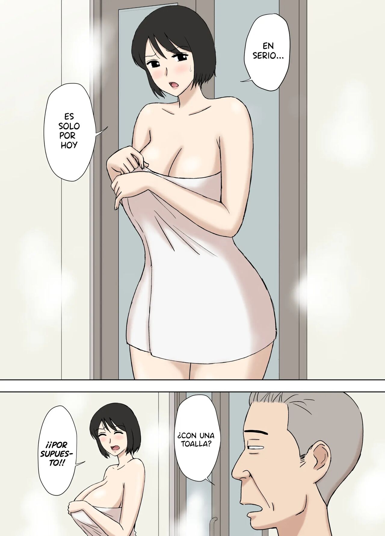 Tsuma ga Ore no Oyaji to Issho ni Furo ni Haitte irun daga.. 2 | Mi Esposa se Está Bañando con mi Padre... 2 page 5 full