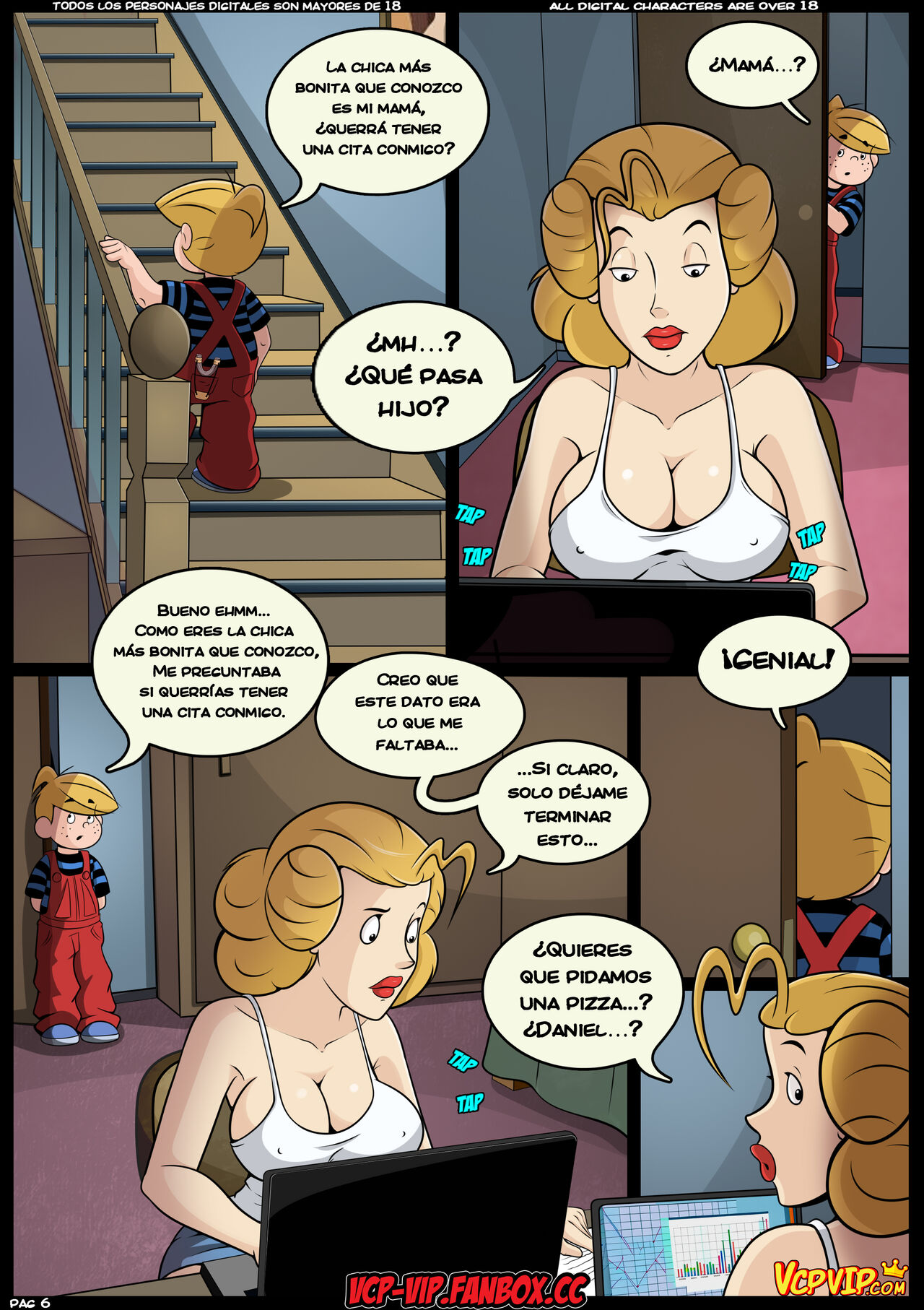 MILF Catcher's #4: Cosa de Hombres page 7 full