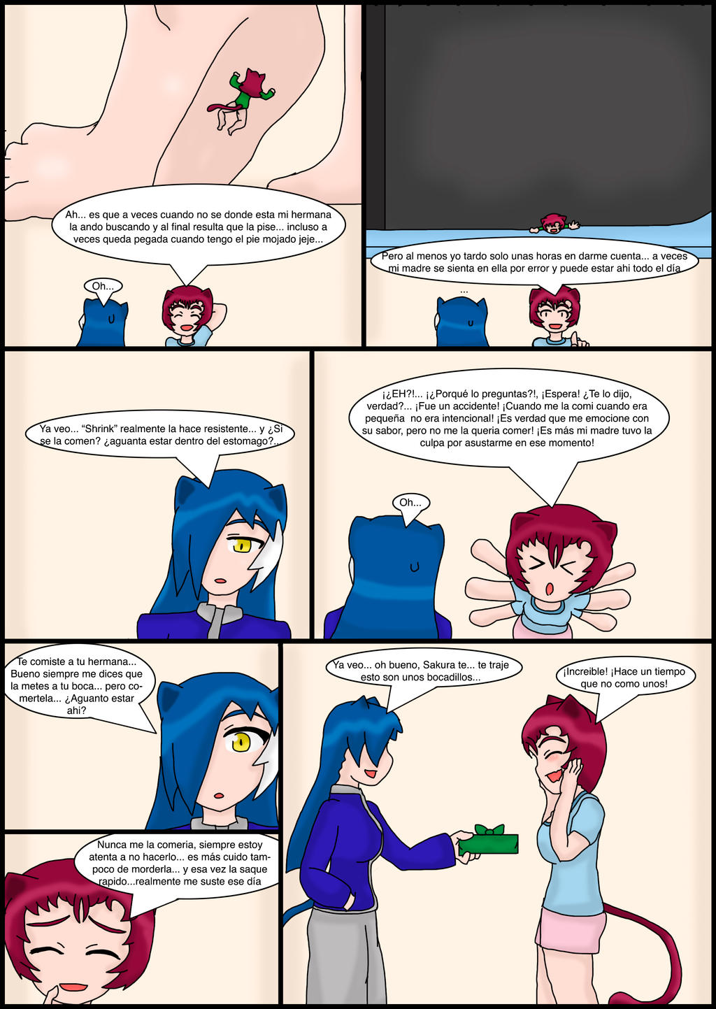 Hermanas Neko: De visita page 8 full