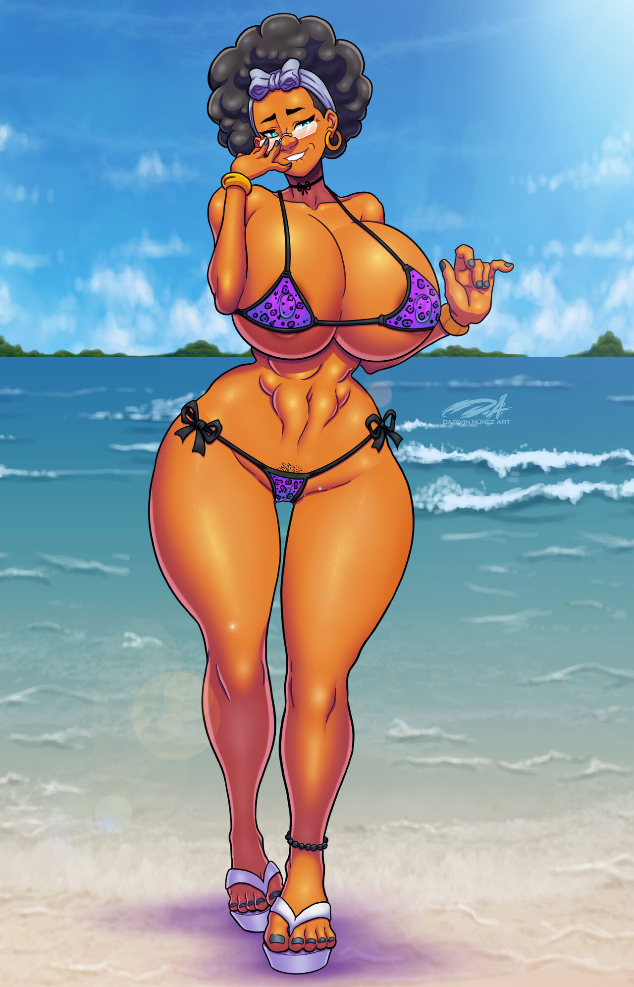 Rita Candela on the Beach page 2 full