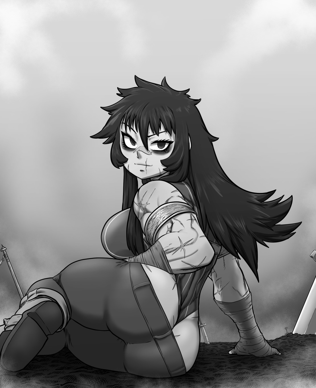 , Iron Alchemist Ramia-Yana BAD END page 1 full