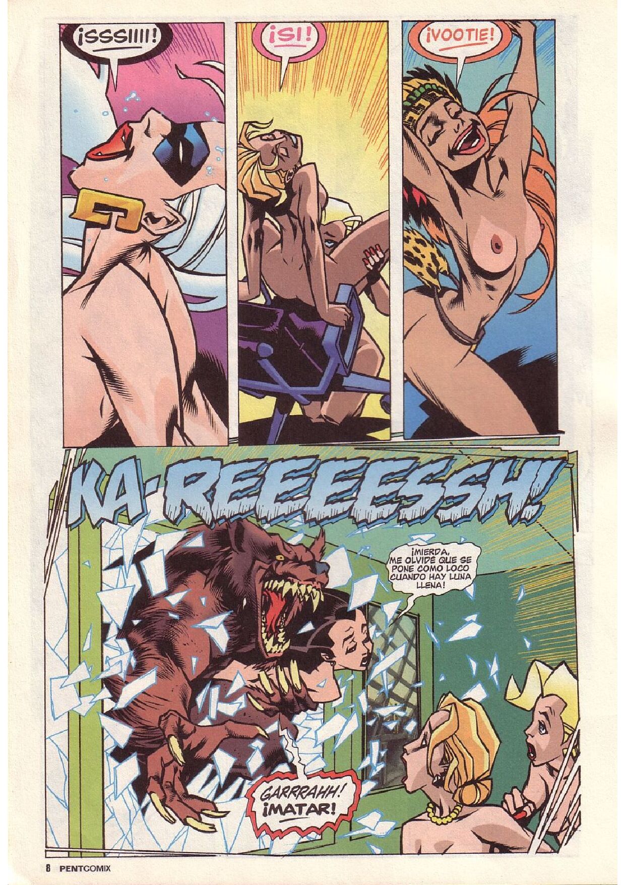 Penthouse Comix #27 page 8 full
