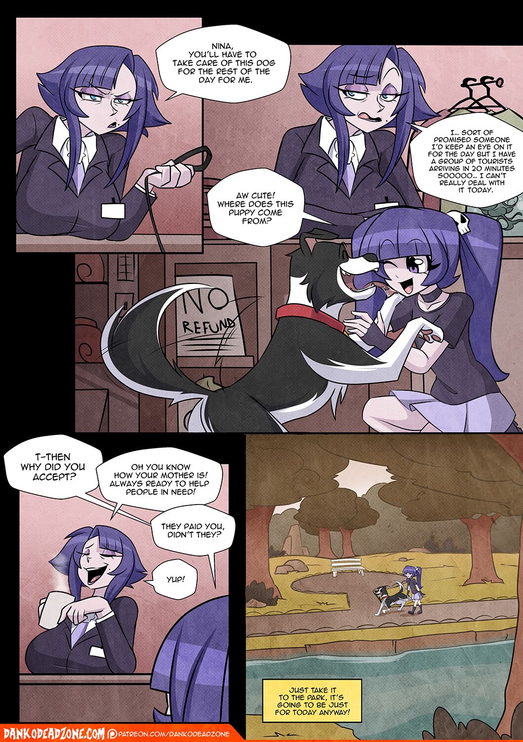 Lady of the Night Issue 2.5 page 1 full