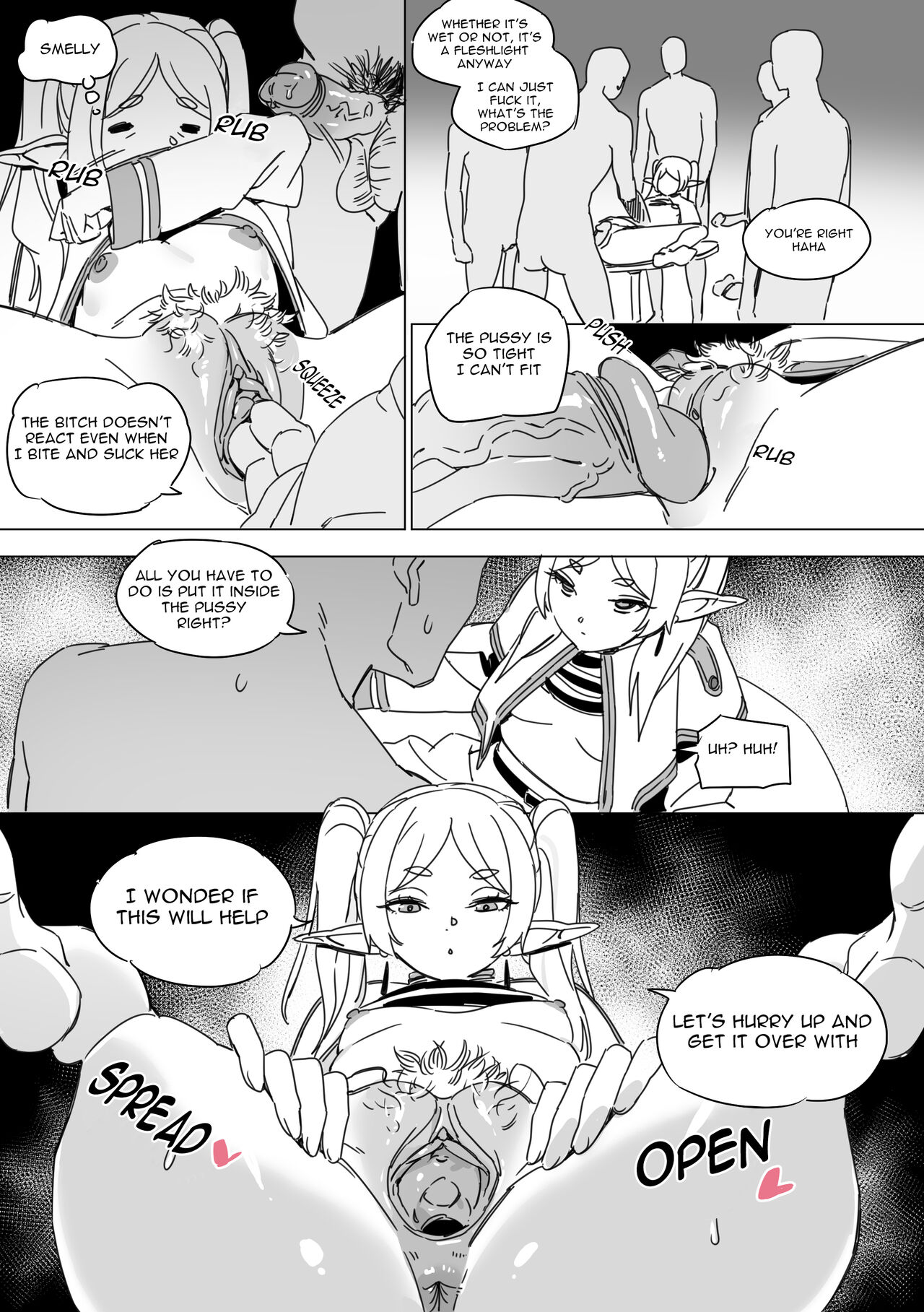 착정의 프리렌 | Defeated Frieren page 10 full