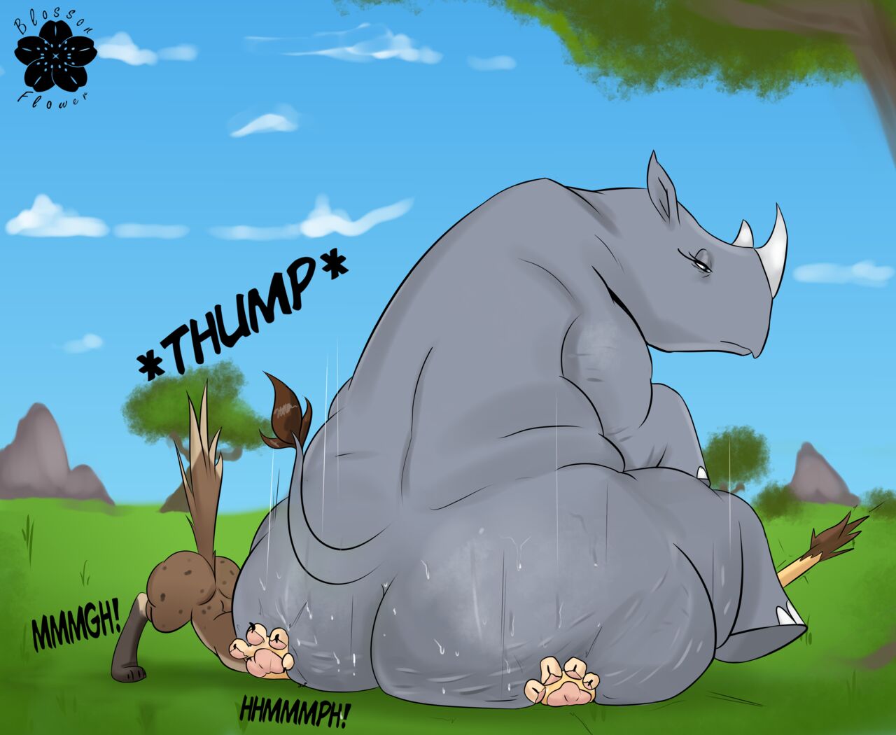 Two princesses and a Rhino page 4 full