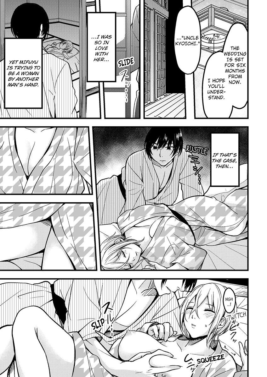 Onegai… Mou, Ikasenaide… Shiki no Zenjitsu made Toshishita no Oji ni Dakare Tsuzuketa Watashi wa… 1-5 | Please… Don't Make Me Come Anymore… I Was Continuously Bedded by My Younger Uncle Until the Day Before My Wedding… 1-5 page 9 full