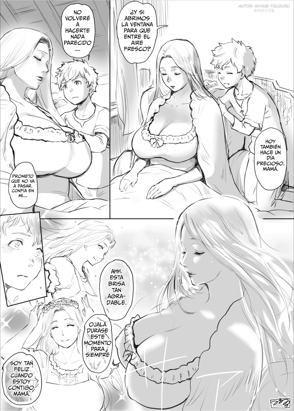 Miyabi Tsuzuru - ¡Soy el único que puede proteger a mi madre! page 3 full