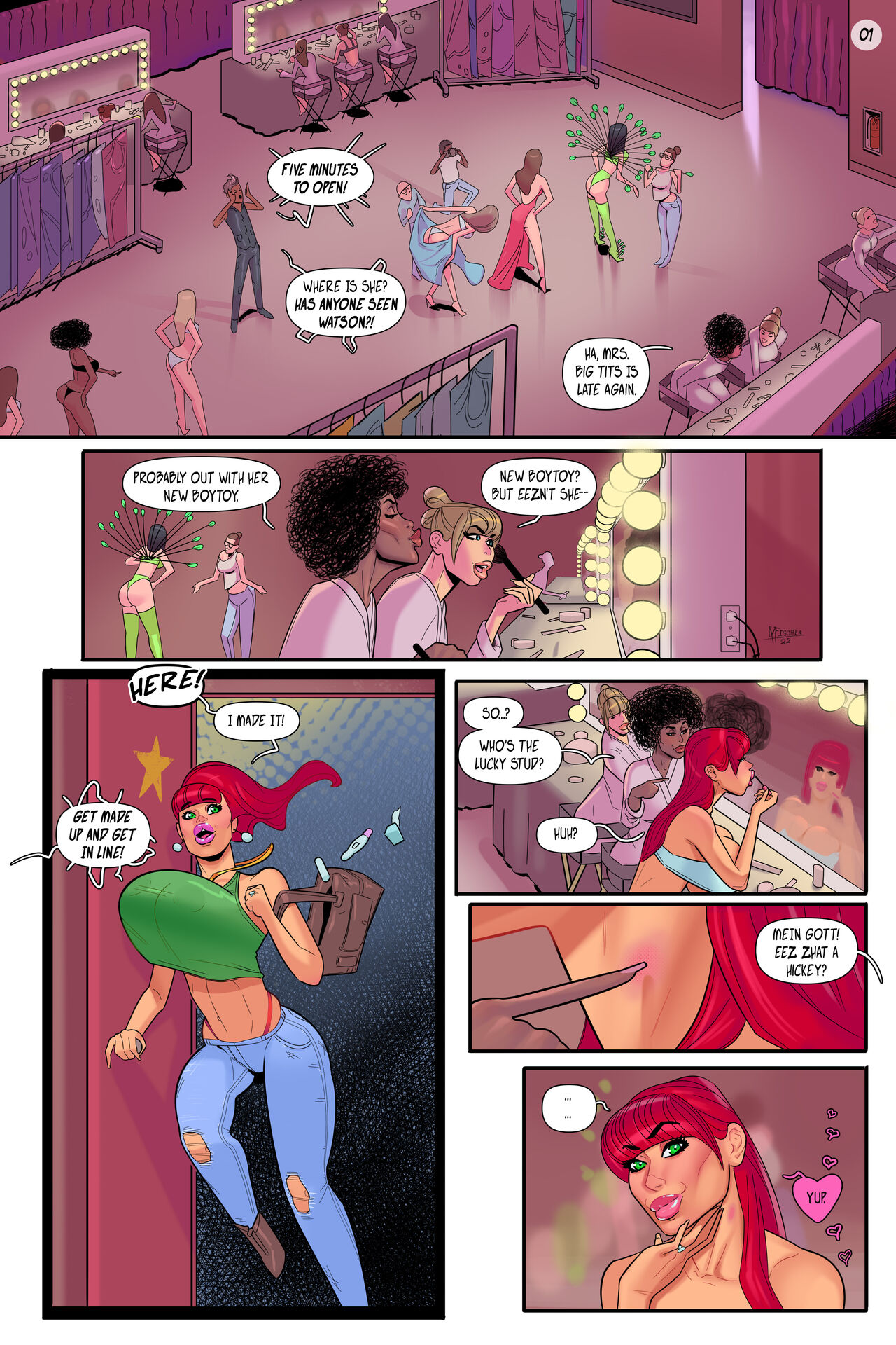 Meinfischer - Venom's Kiss 3: Muscle & Bone page 1 full