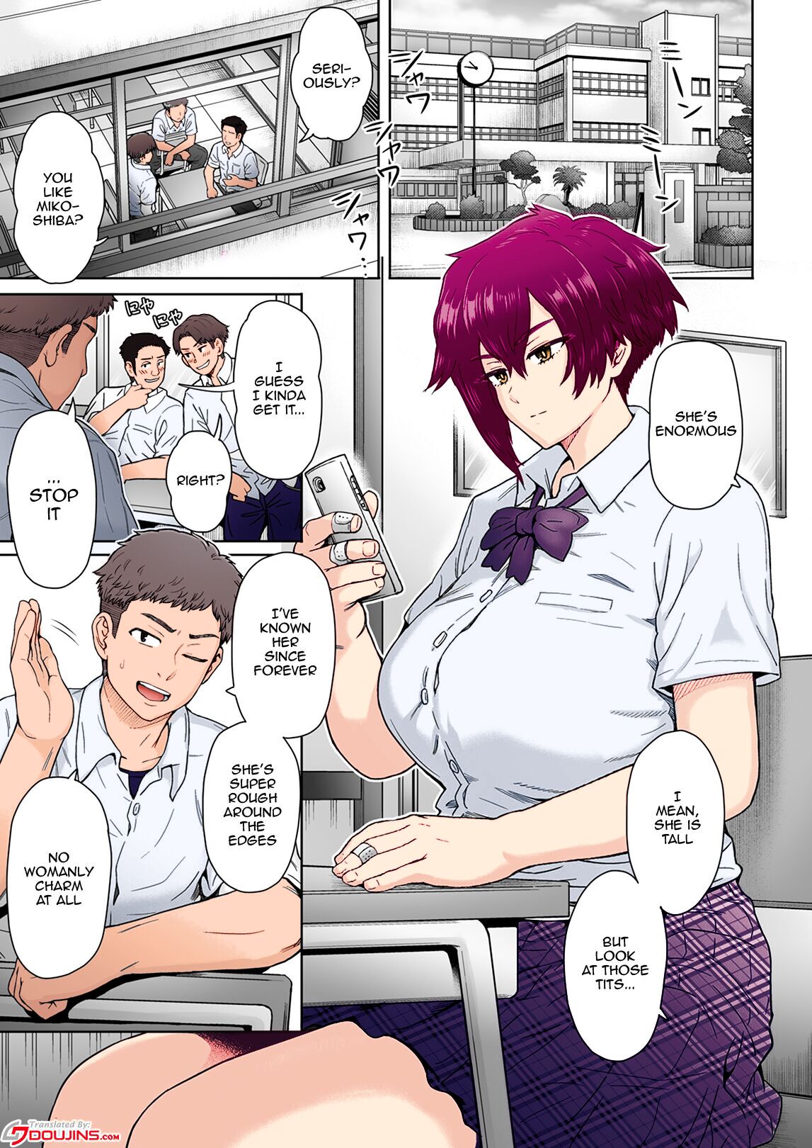 Fuaiso de Senotakai Kanojo ga Ore no Shiranai Ma ni… -  My Unfriendly Tall Girlfriend Became Like That Behind My Back page 2 full