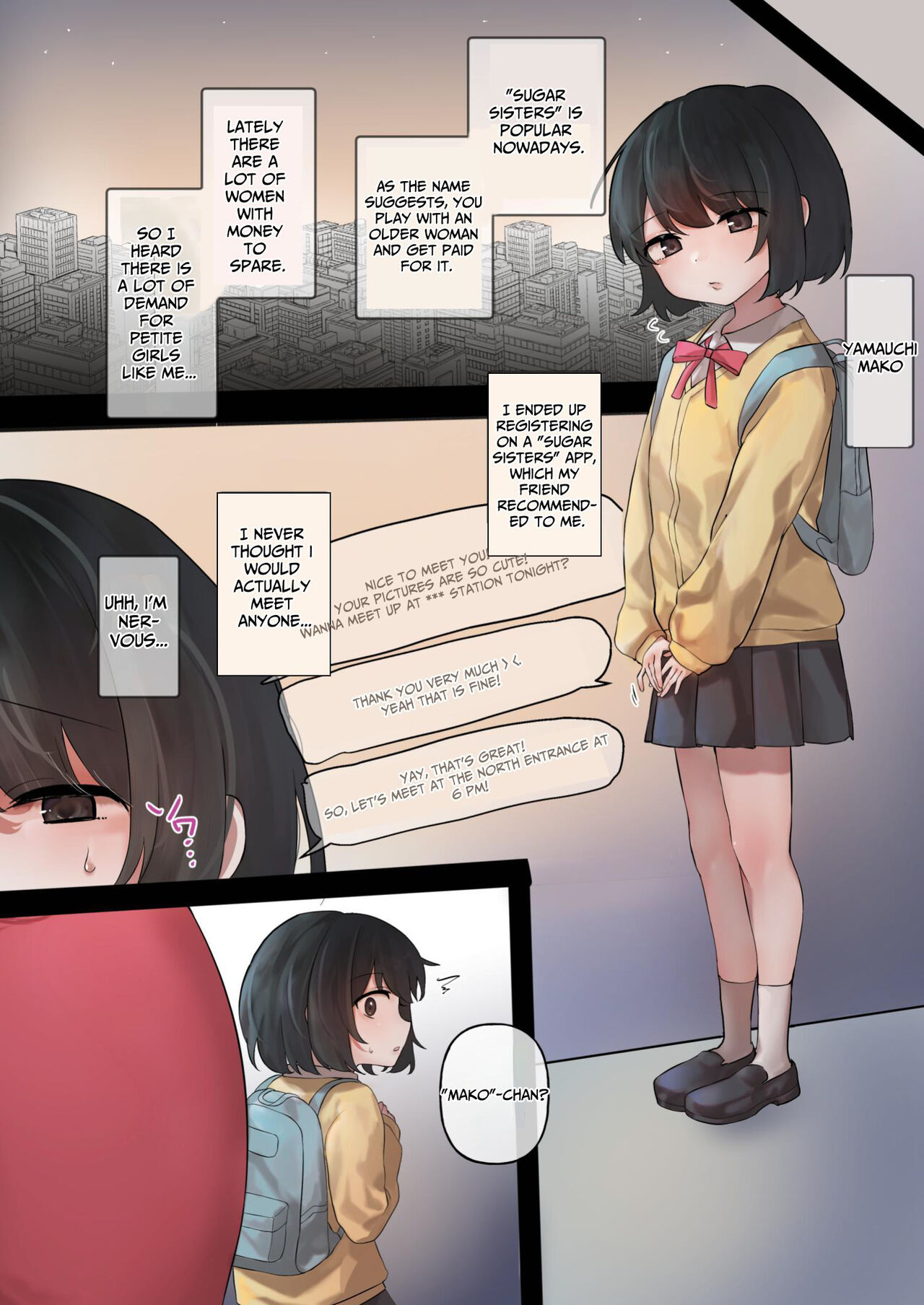 I Started Using A Sugar Sister Hookup App. ~devoured by a big dick futanari lady~ page 2 full