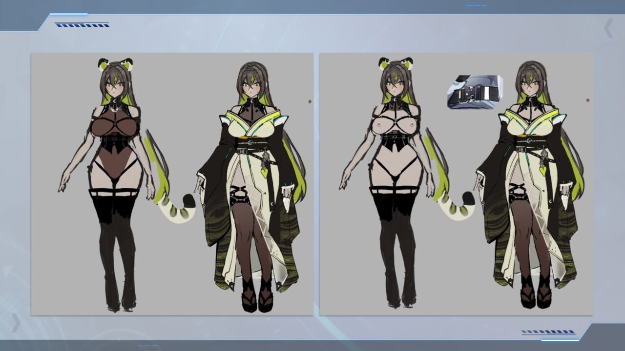 Wings of Seduction 魅惑之翼 少女的爆衣攻略 Artbook page 4 full