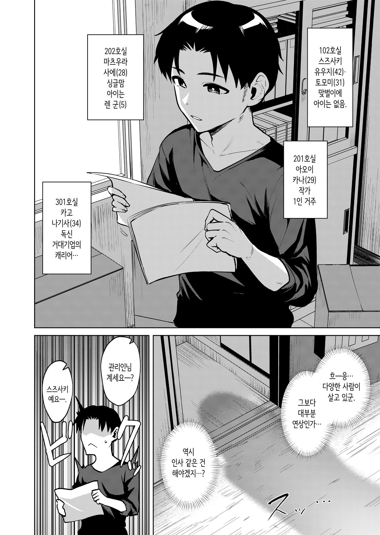 고뇌하는 맨션의 거주민① ~유부녀 스즈사키 토모미편~ page 5 full