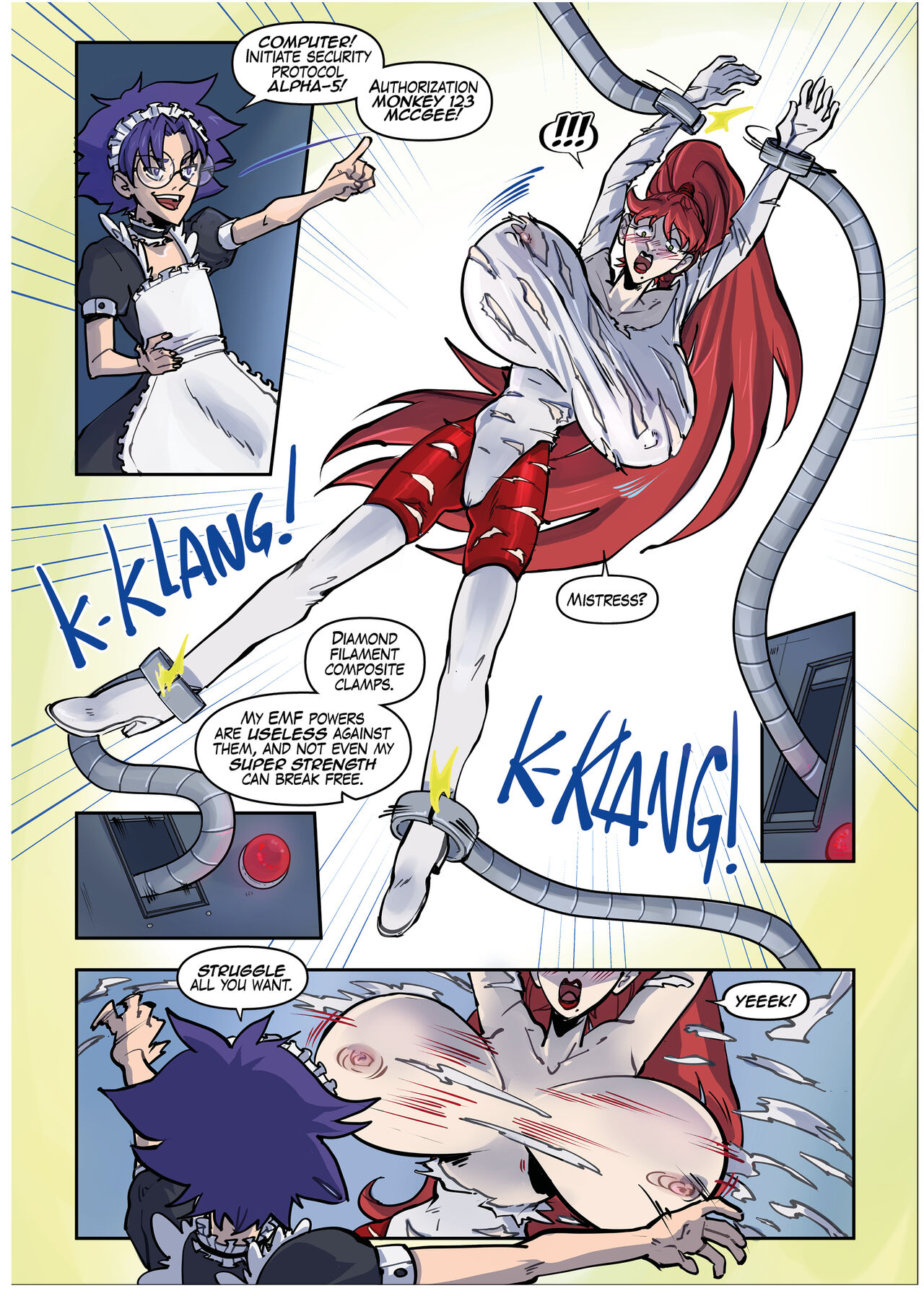 Super MILF vs. Red Oni page 9 full
