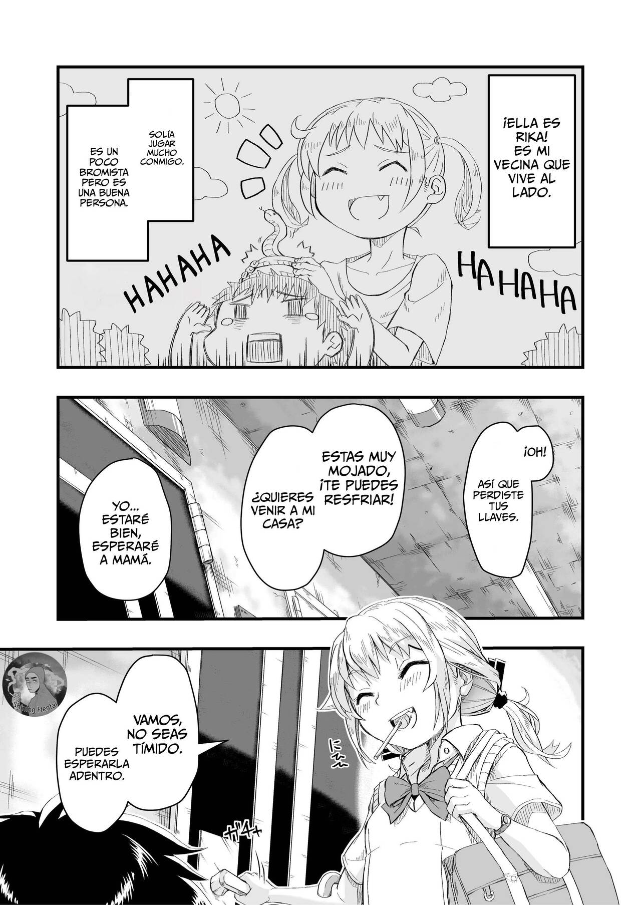 Tonari no Mesugaki Onee-chan | ¡Mi Vecina! ¡La Pequeña Zorra de al Lado! page 5 full