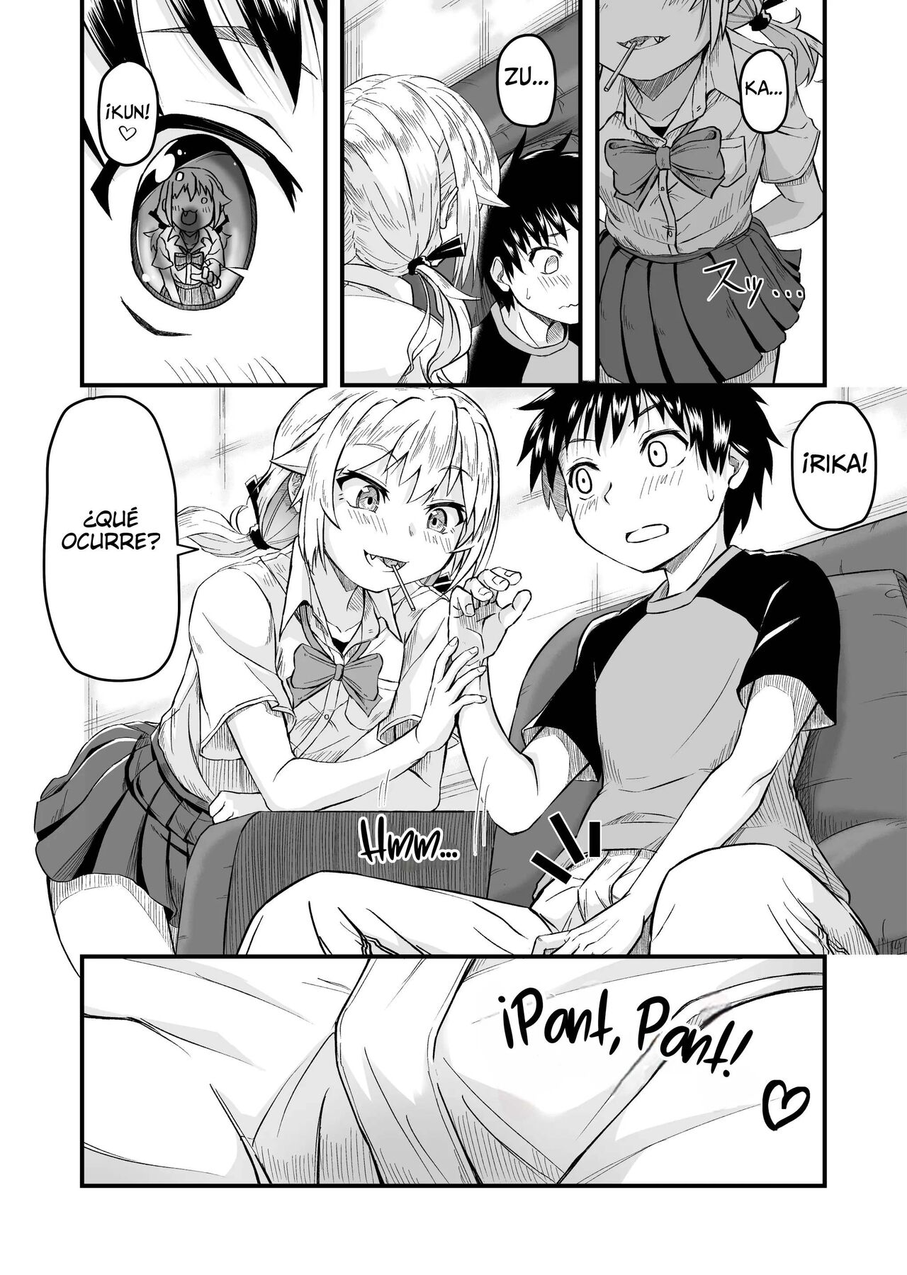Tonari no Mesugaki Onee-chan | ¡Mi Vecina! ¡La Pequeña Zorra de al Lado! page 8 full