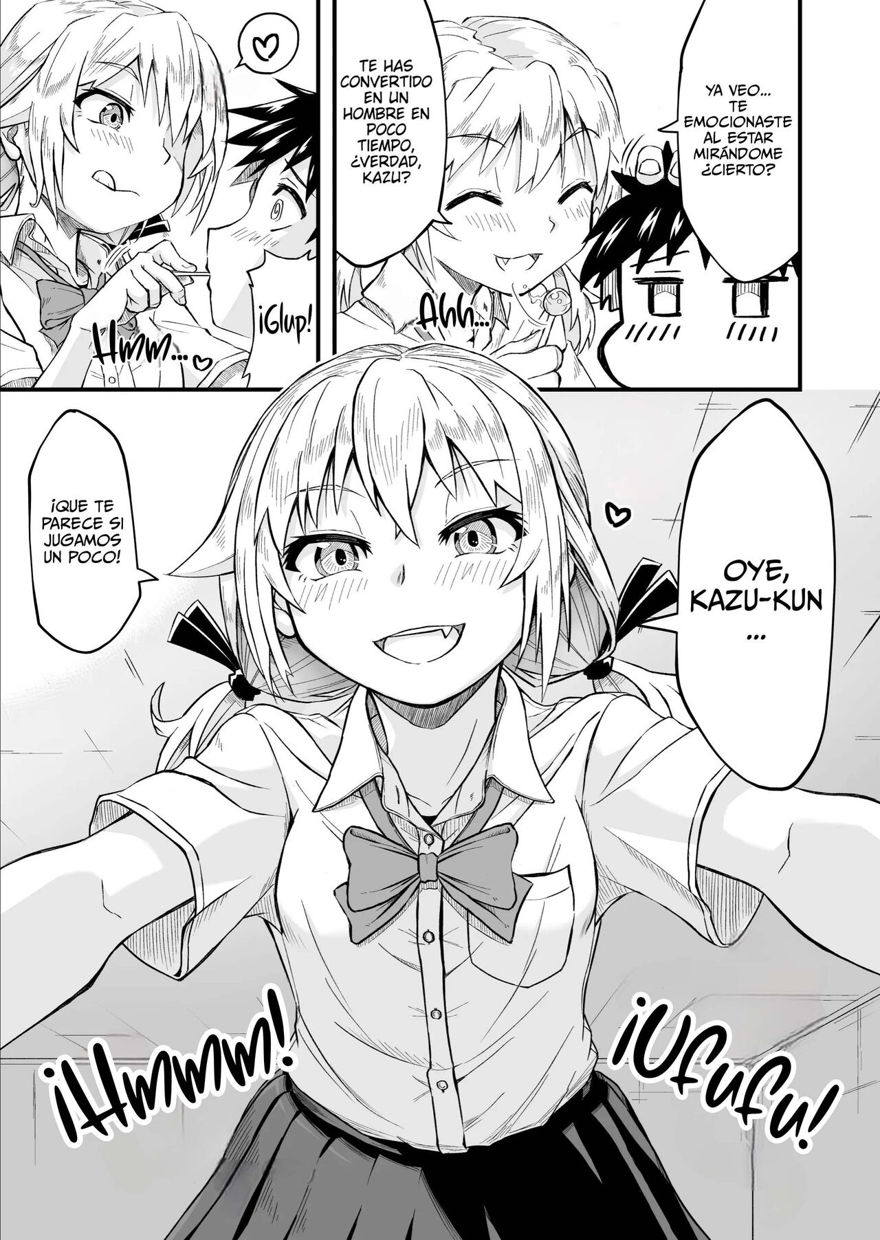 Tonari no Mesugaki Onee-chan | ¡Mi Vecina! ¡La Pequeña Zorra de al Lado! page 9 full