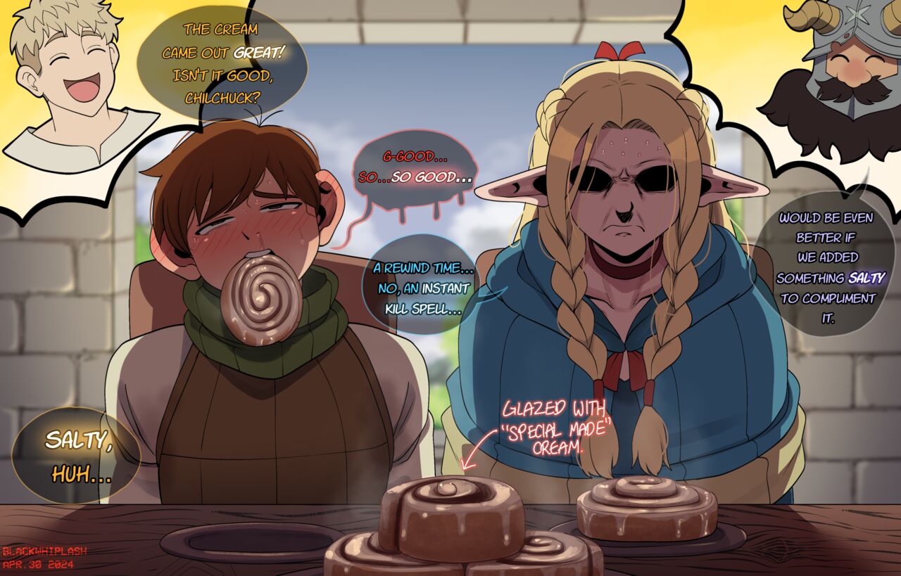 Making cinnamon rolls with friends! page 3 full