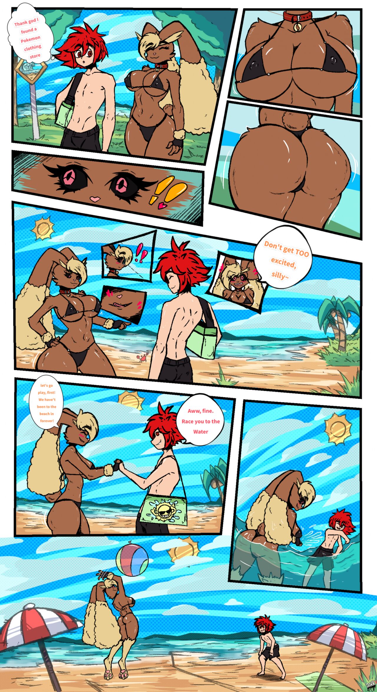 Rafe & Luna's Beachy Anniversary page 1 full