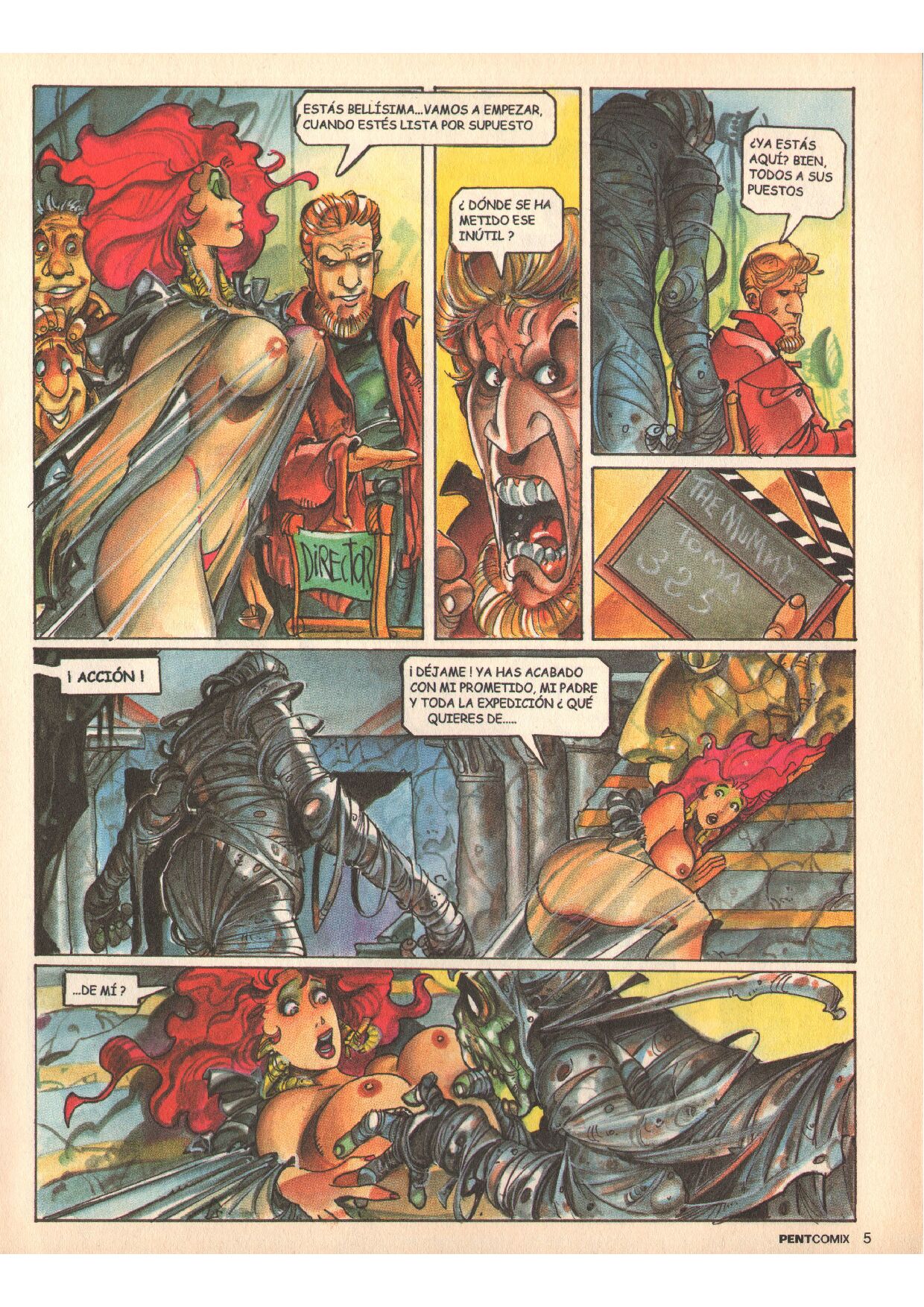 Penthouse Comix #62 page 5 full