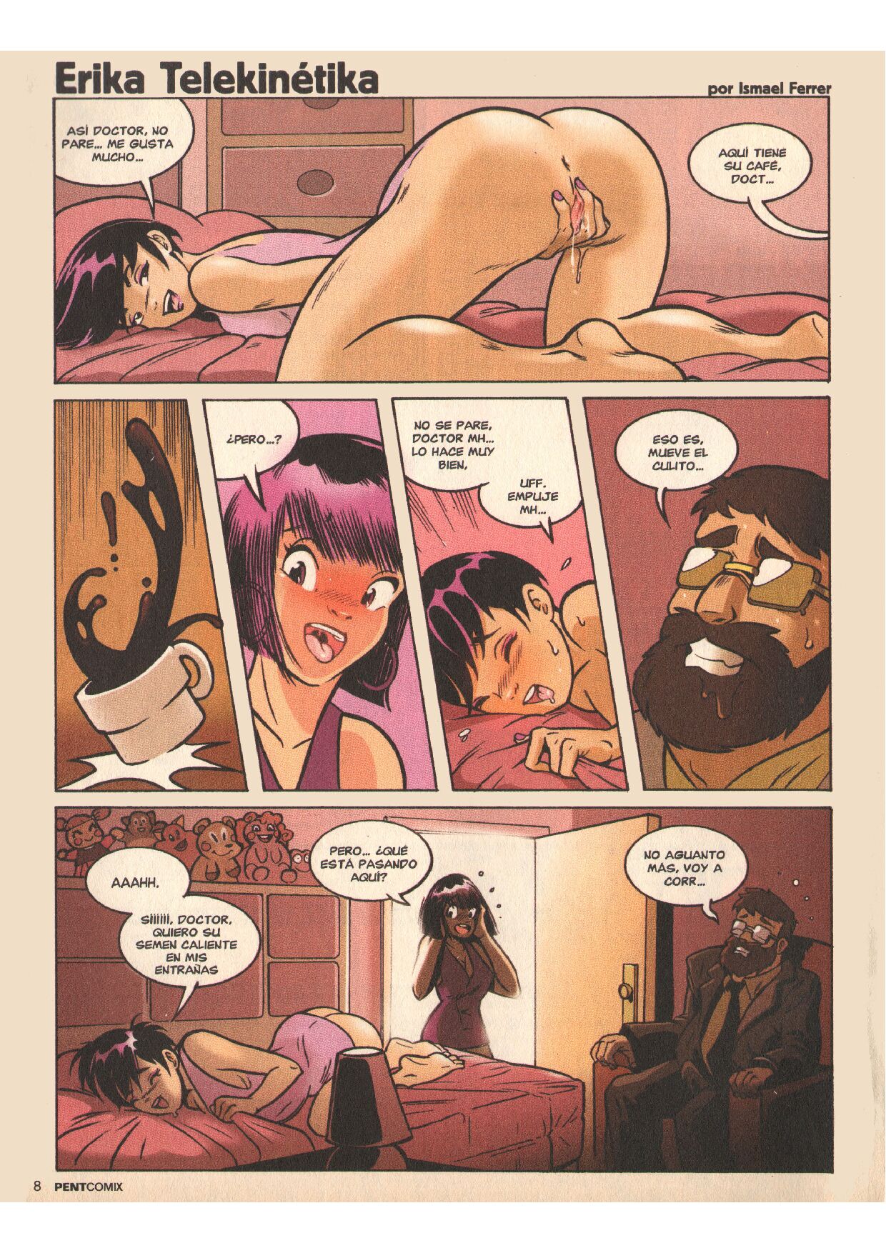 Penthouse Comix #62 page 8 full