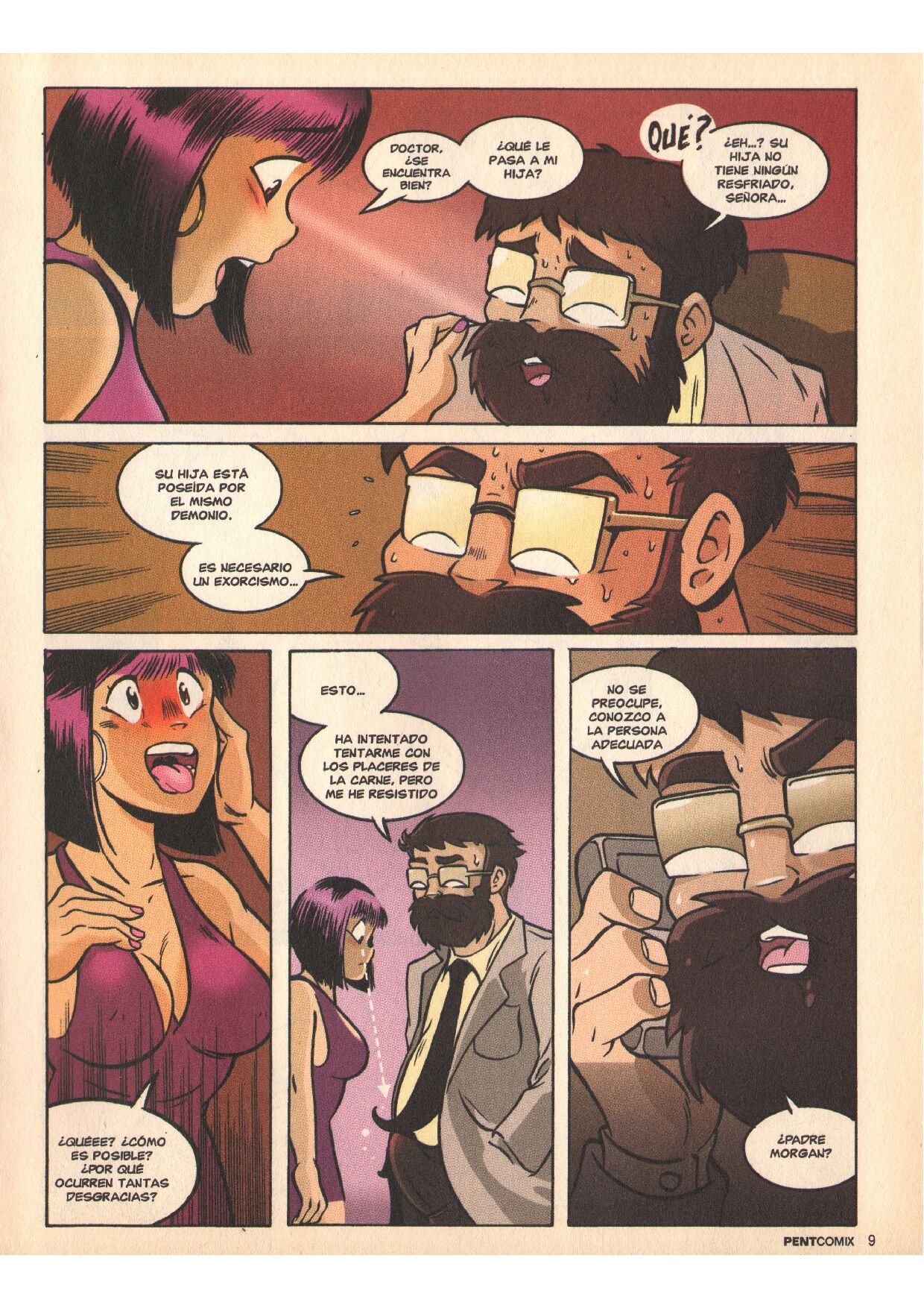 Penthouse Comix #62 page 9 full