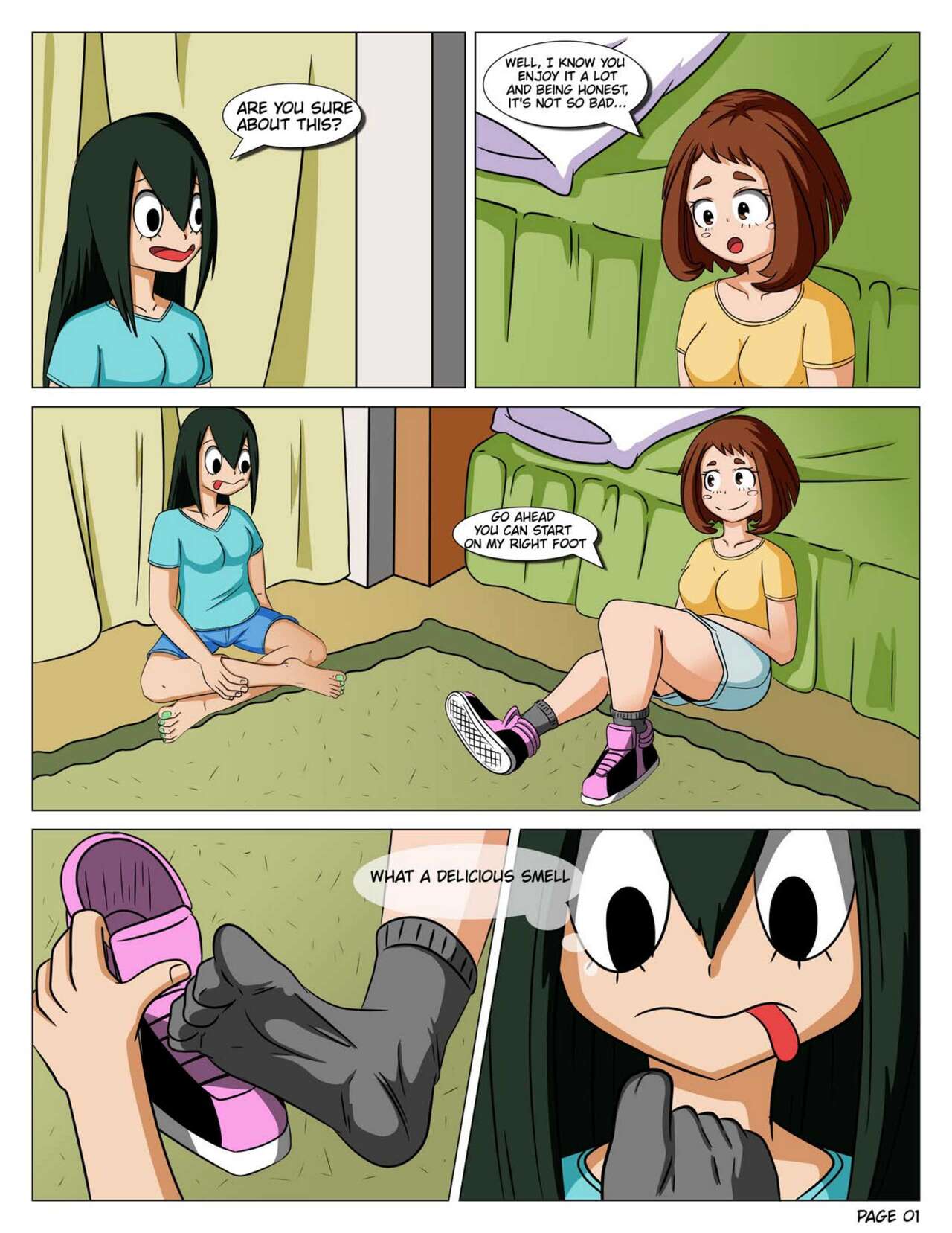 TsuChako Sweet Night page 3 full