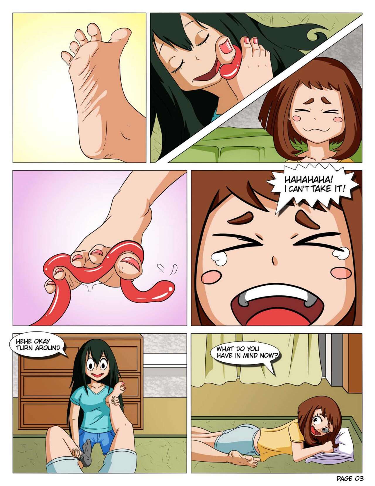 TsuChako Sweet Night page 5 full
