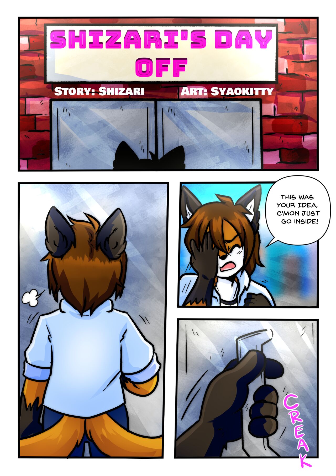 Shizari's Day Off page 1 full