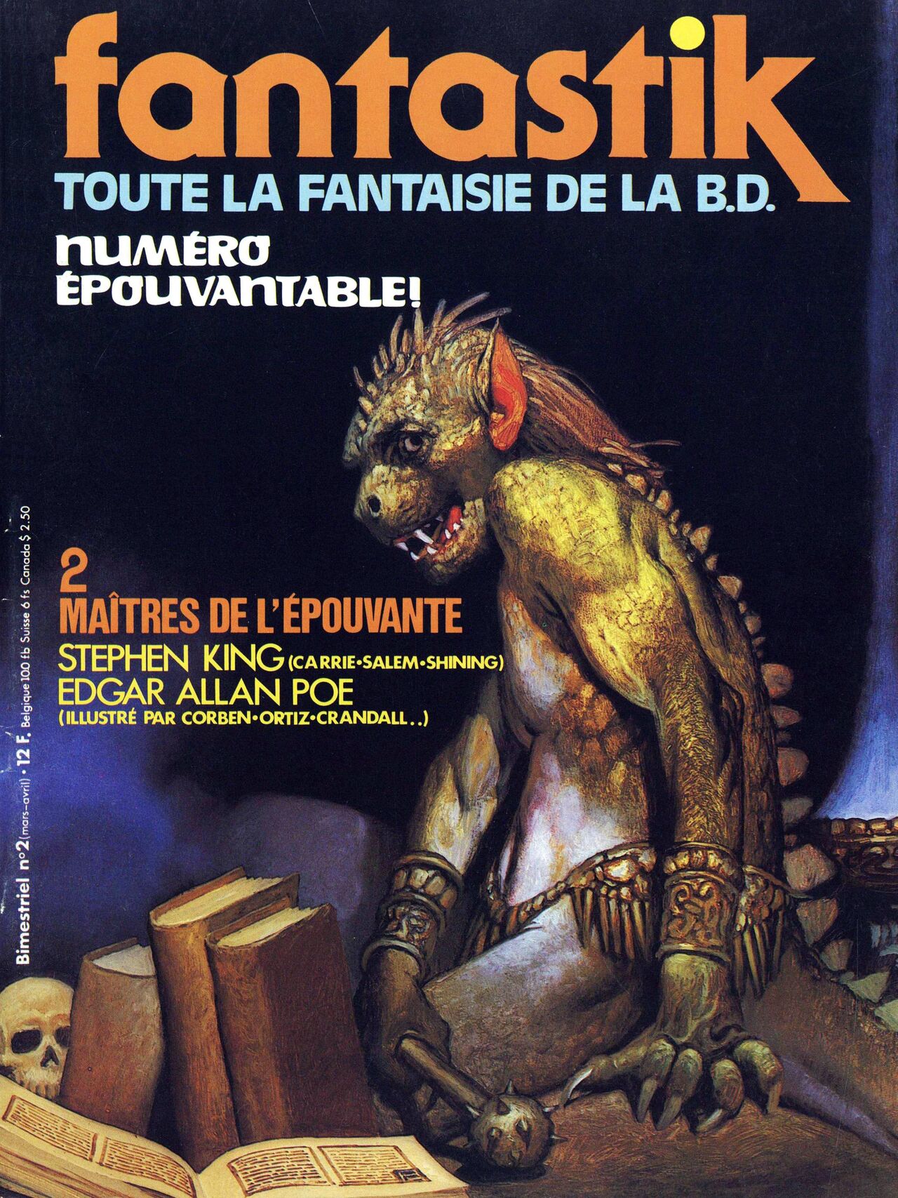 Fantastik #2 - Maîtres de L'Épouvante page 1 full