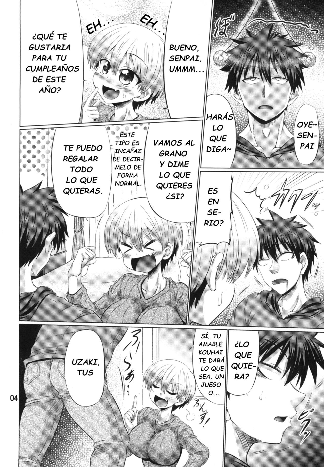 Uzaki-Chan wa Sukebe Shitai page 3 full
