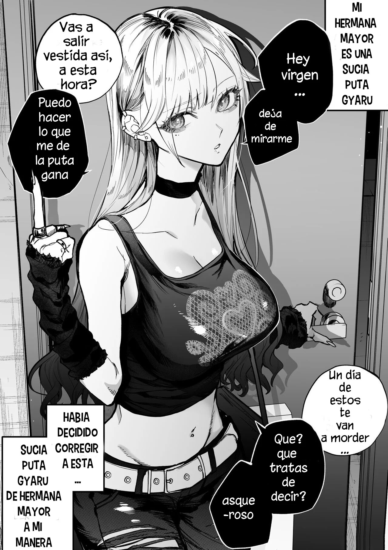 Namaiki na Gal Ane o Ore no Houhou de Wakaraseru Koto ni Shita Hi 1-5 page 1 full