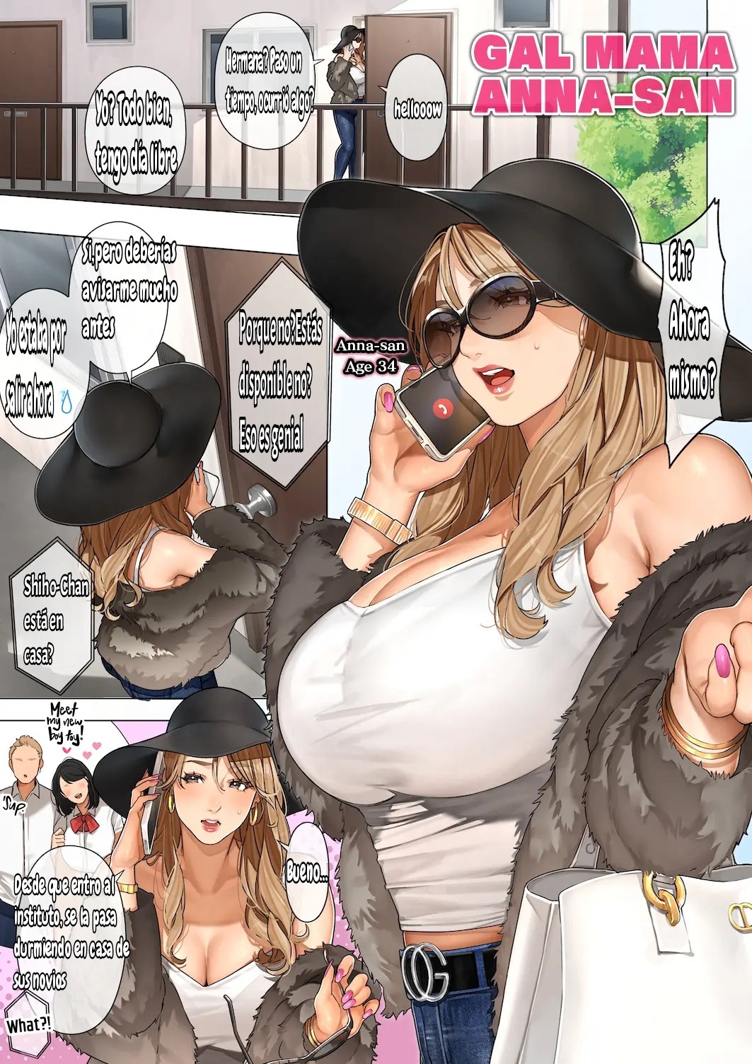 Gal Mama Anna-san page 2 full