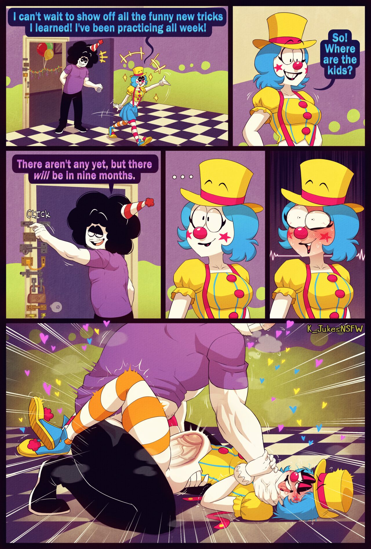 I heard he likes clowns page 7 full