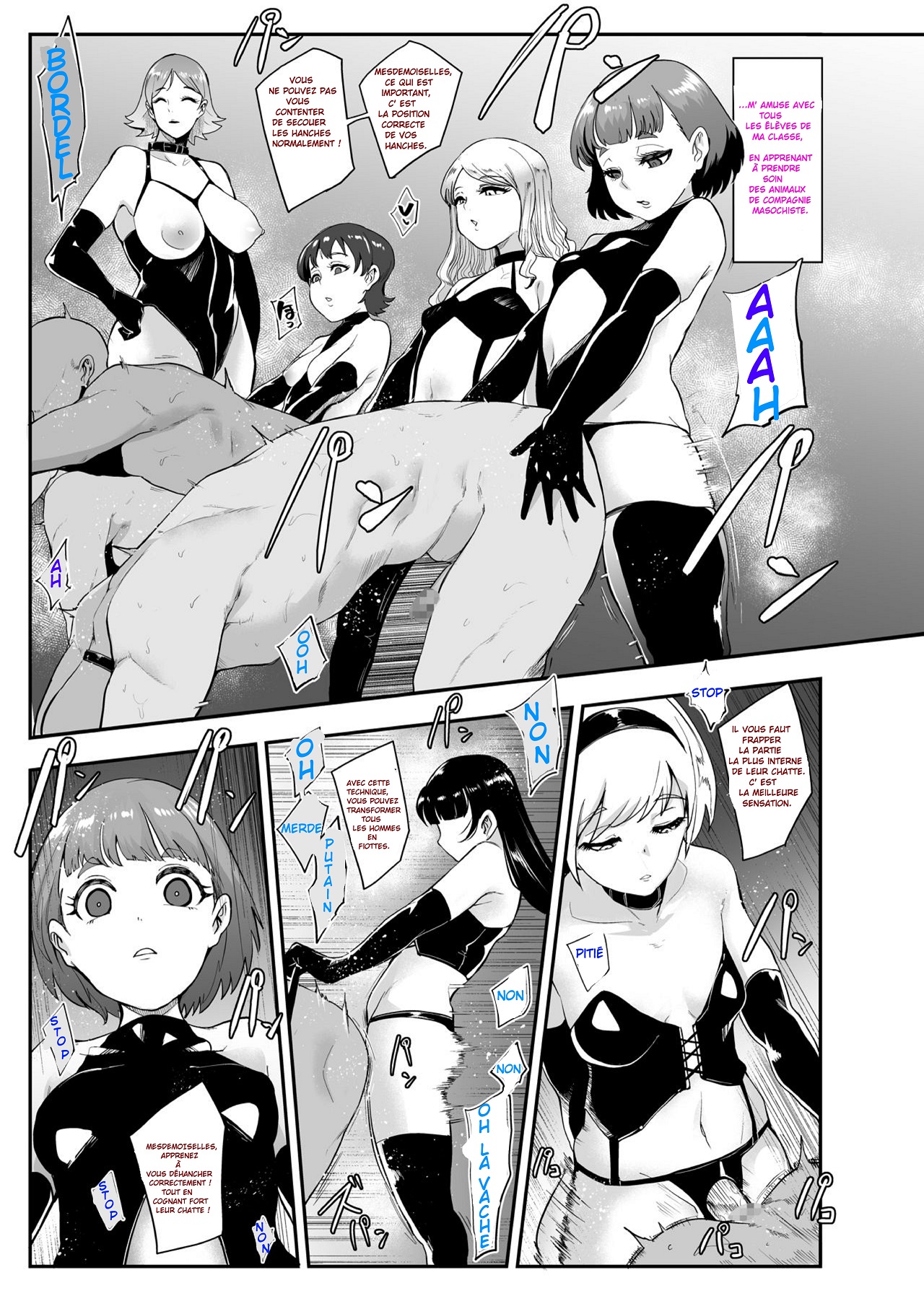 S Gakuen ~Ojou-sama-tachi no Maso Otoko Choukyou~ | Académie pour Jeunes dominatrices sur des hommes masochistes page 6 full