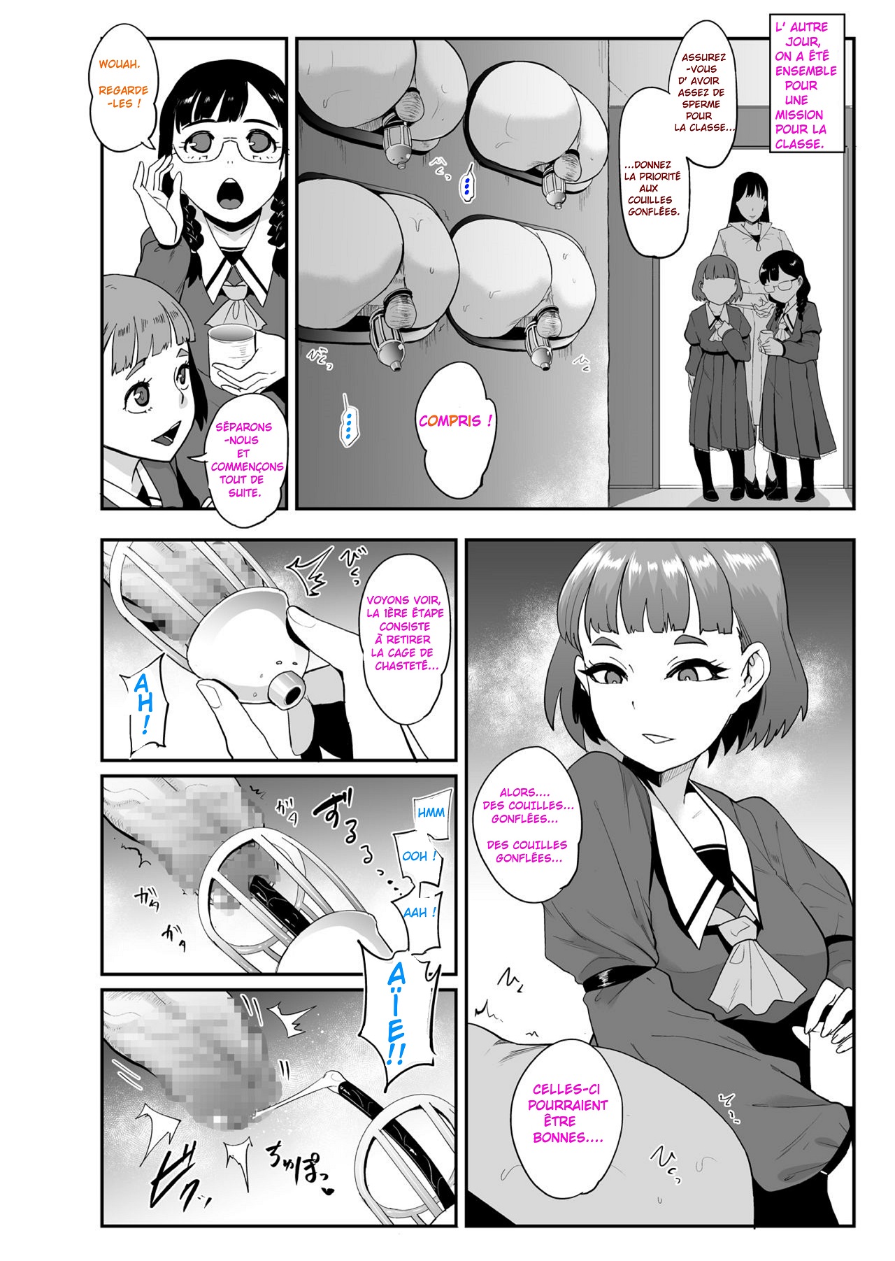 S Gakuen ~Ojou-sama-tachi no Maso Otoko Choukyou~ | Académie pour Jeunes dominatrices sur des hommes masochistes page 9 full