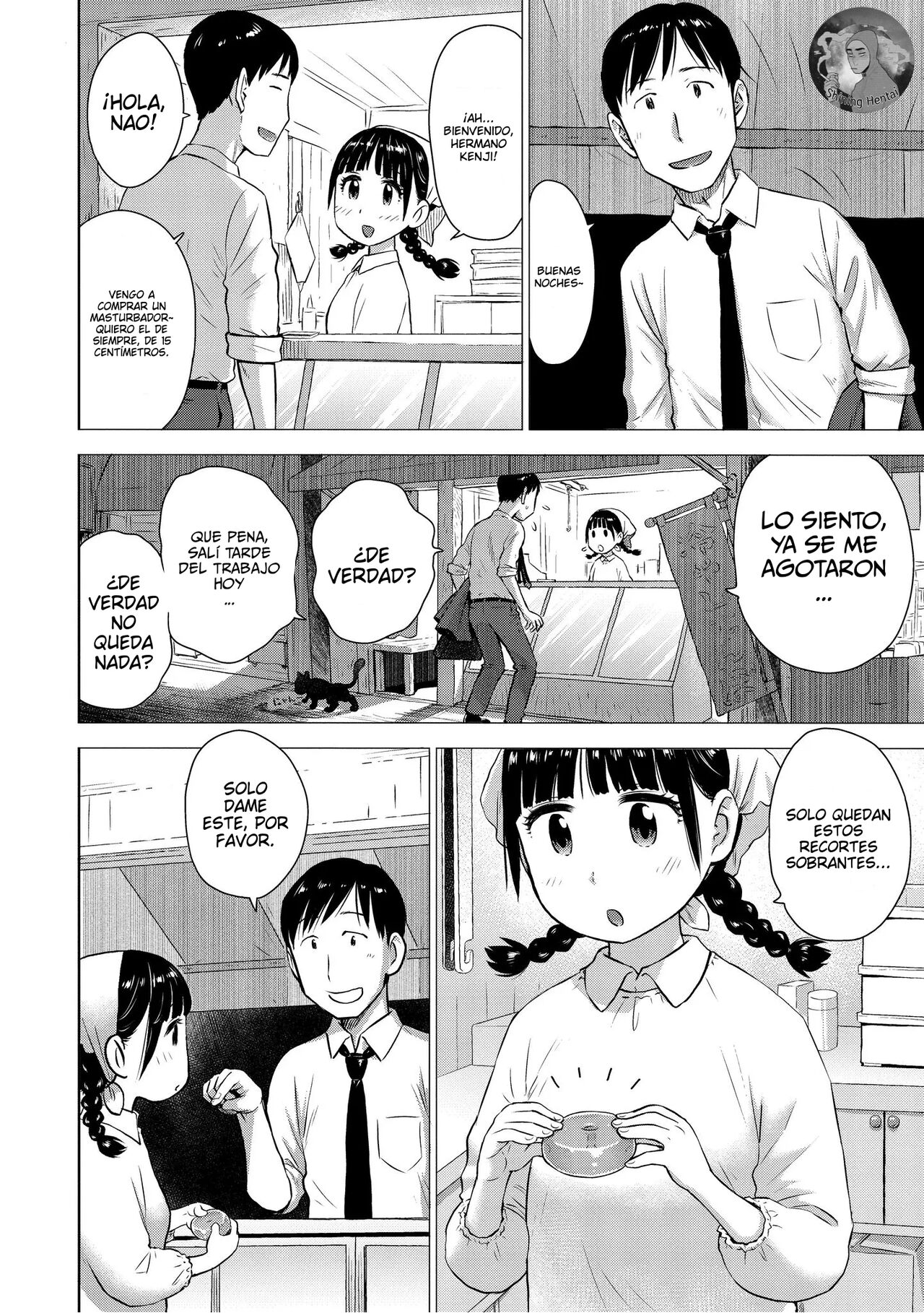 Naho-chan wa Onahoya-san | ¡Mizuki, la empleada de la tienda de copas de avión! page 6 full