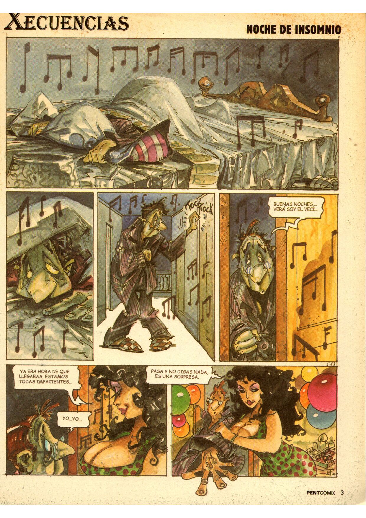Penthouse Comix #61 page 3 full