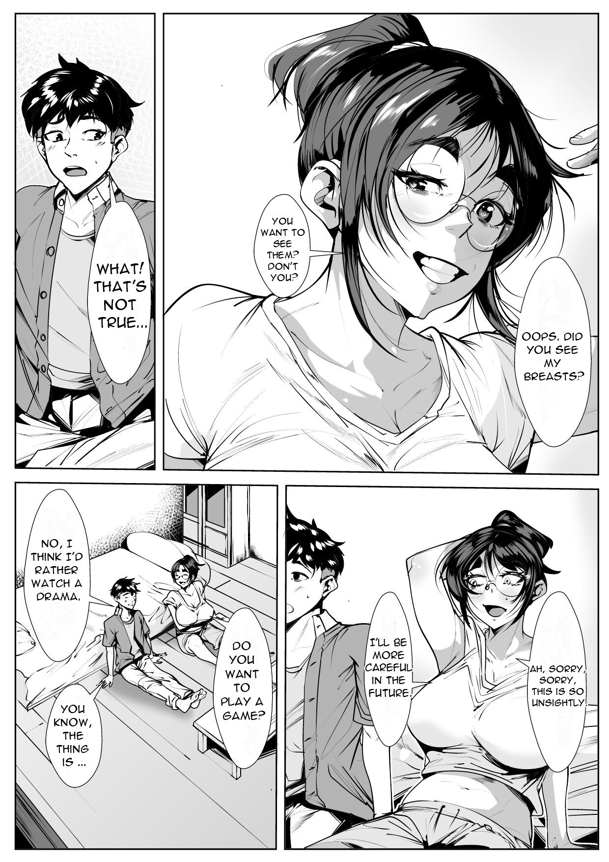 Naka no Ii Oba to Hajimete Sex | First Time Having Sex with My Middle Aged Aunt page 3 full