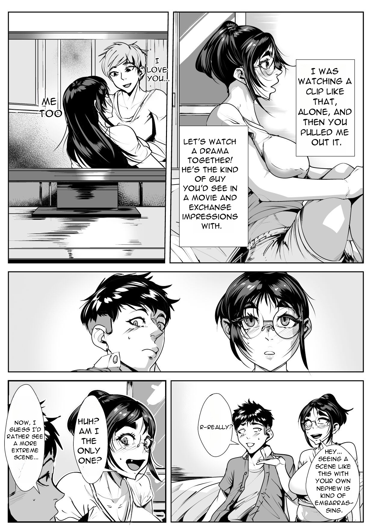 Naka no Ii Oba to Hajimete Sex | First Time Having Sex with My Middle Aged Aunt page 5 full