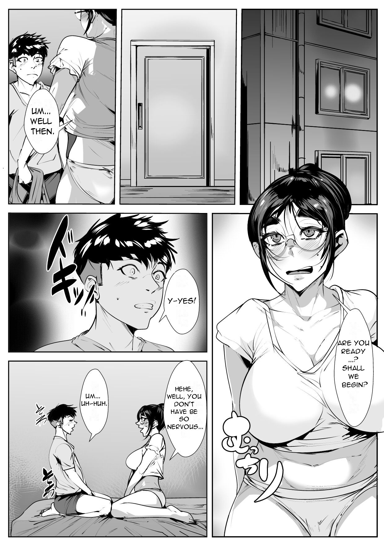 Naka no Ii Oba to Hajimete Sex | First Time Having Sex with My Middle Aged Aunt page 9 full