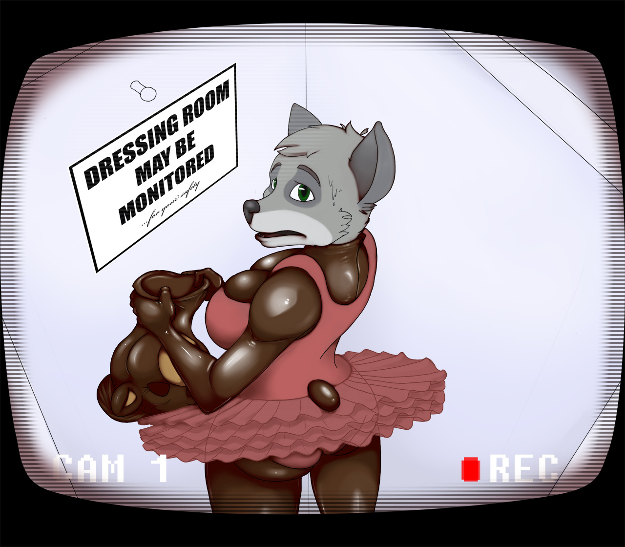 CPLK / Theman - furry skinsuit latex western page 3 full