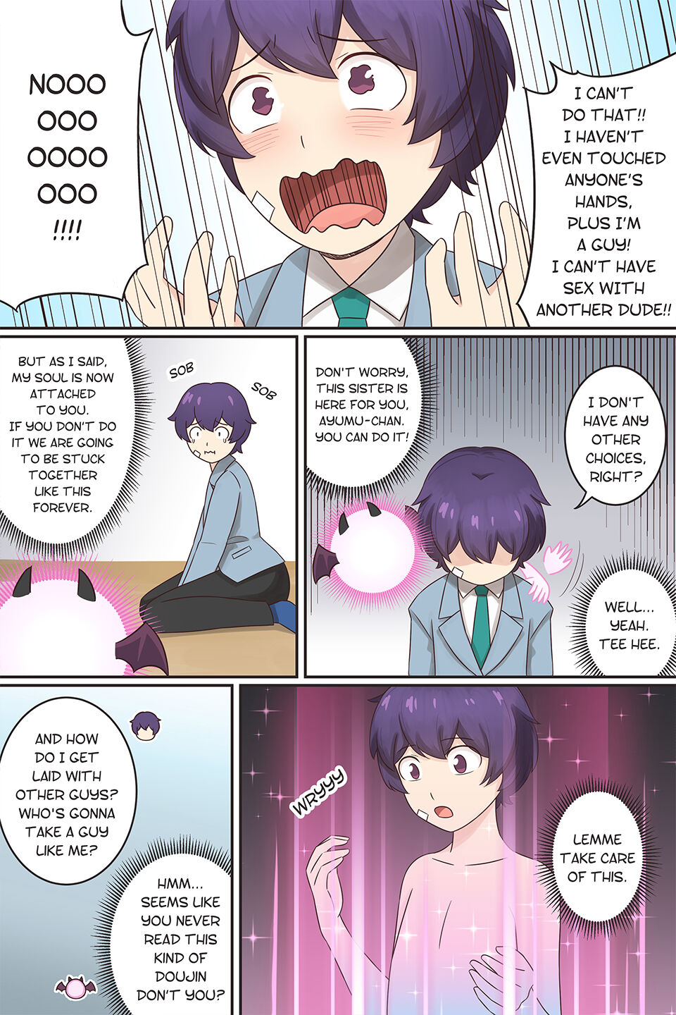 My Life as a Succubus Ch. 1 page 6 full