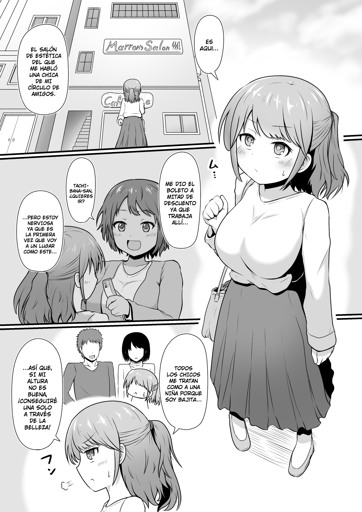 Ecchi na Esthe Salon ni Youkoso Sono 1 | Bienvenido al Salón de Belleza Ladcivo 1 page 2 full
