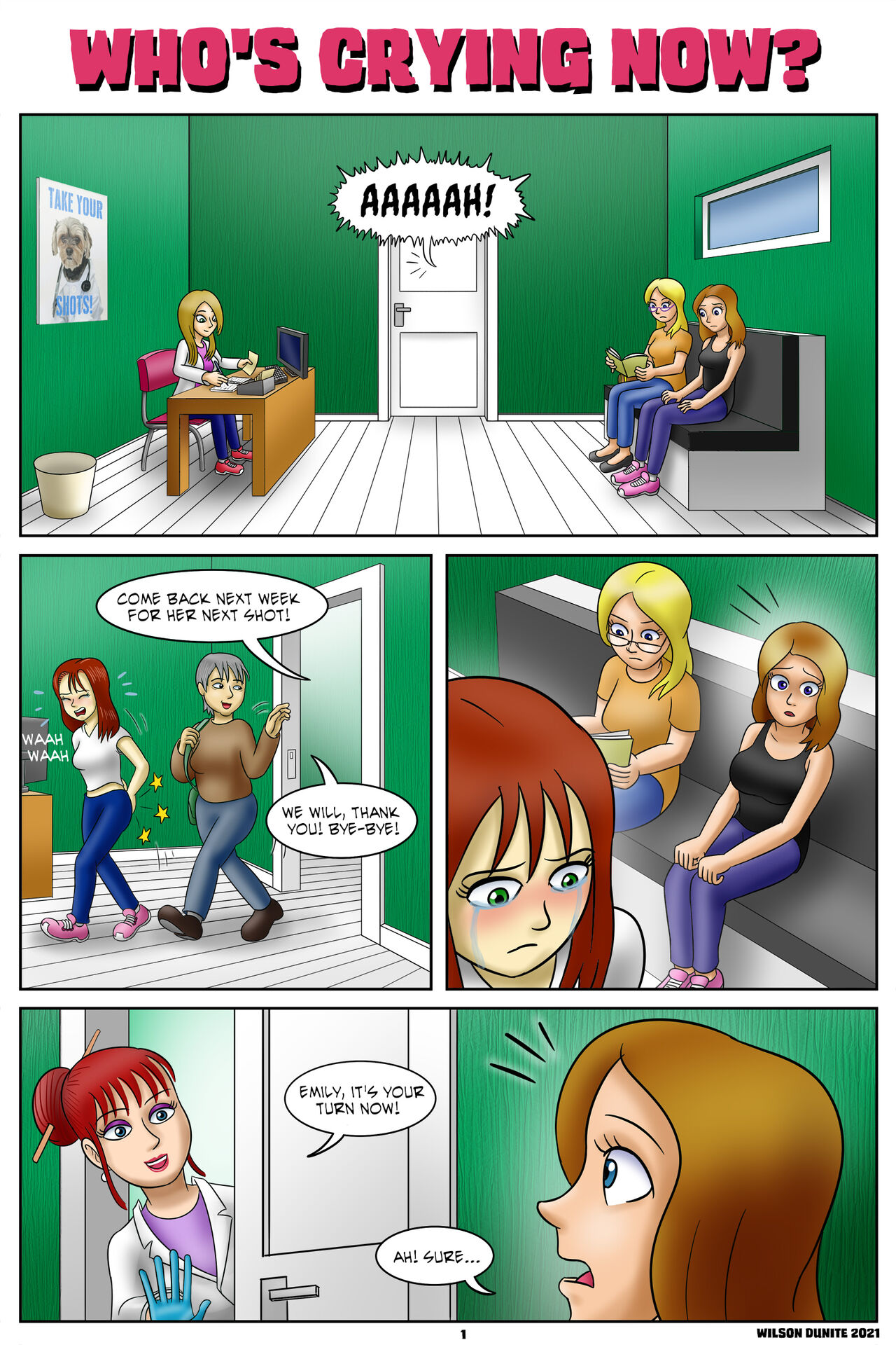 Who's Crying Now? page 1 full
