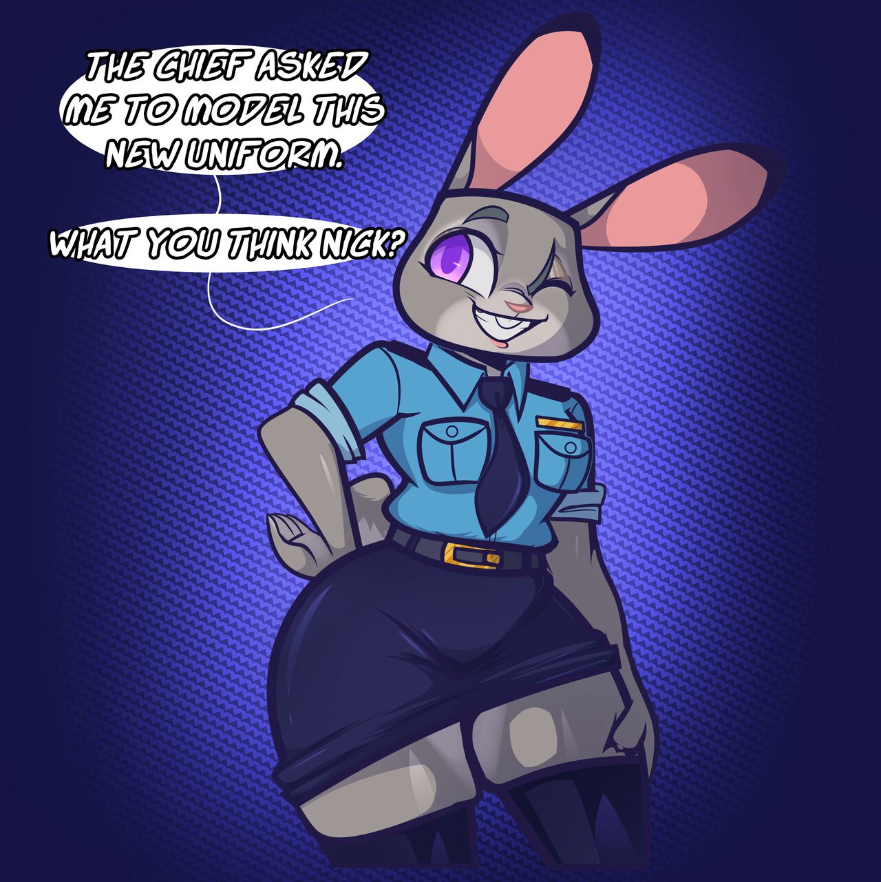 Judy's New Uniform page 1 full